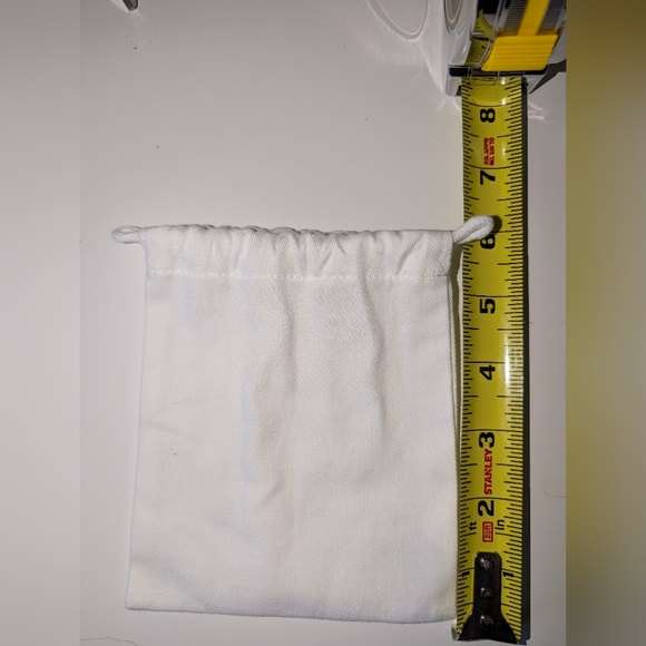 Dior White Drawstring Pouch - Picture 4 of 4